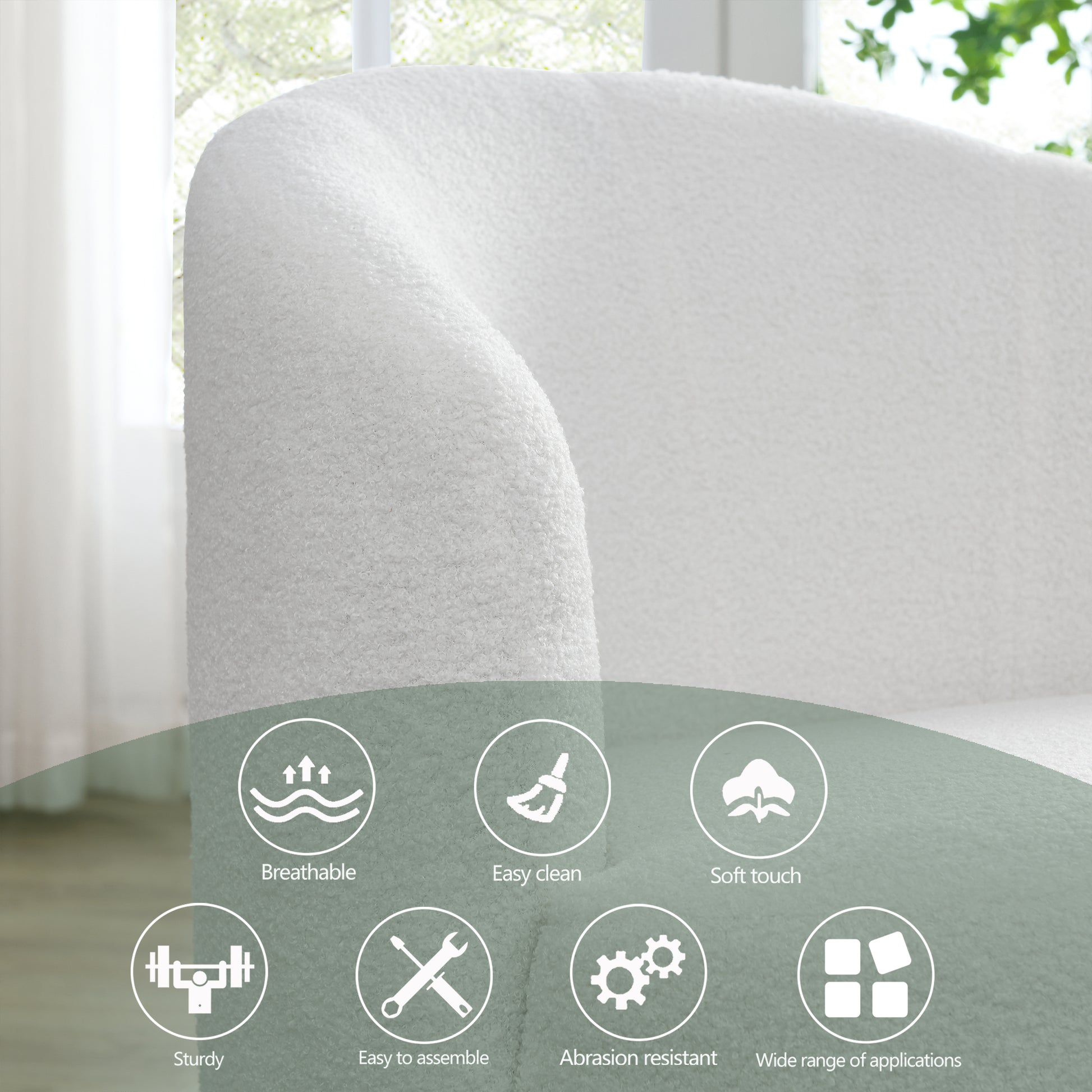 Video Welike Swivel Barrel Chair, Living Room Swivel Chair With Round Storage Chair, 360 Swivel Club Chair, Nursery, Bedroom, Office, Hotel With Upholstered Modern Armchair, Teddy Fabric White Teddy Foam Fabric