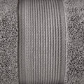 100% Cotton Bath Sheet Antimicrobial 2 Piece Set Grey Cotton