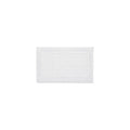 100% Cotton Tufted 3000 Gsm Reversible Bath Rug White Cotton