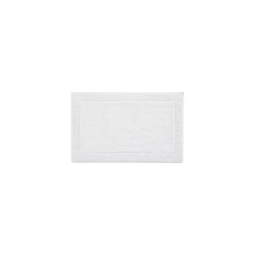 100% Cotton Tufted 3000 Gsm Reversible Bath Rug White Cotton