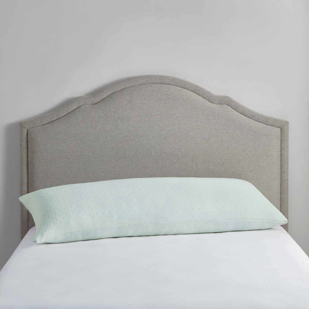 Shredded Memory Foam Pillow With Rayon From Bamboo Blend Cover Ivory Polyester