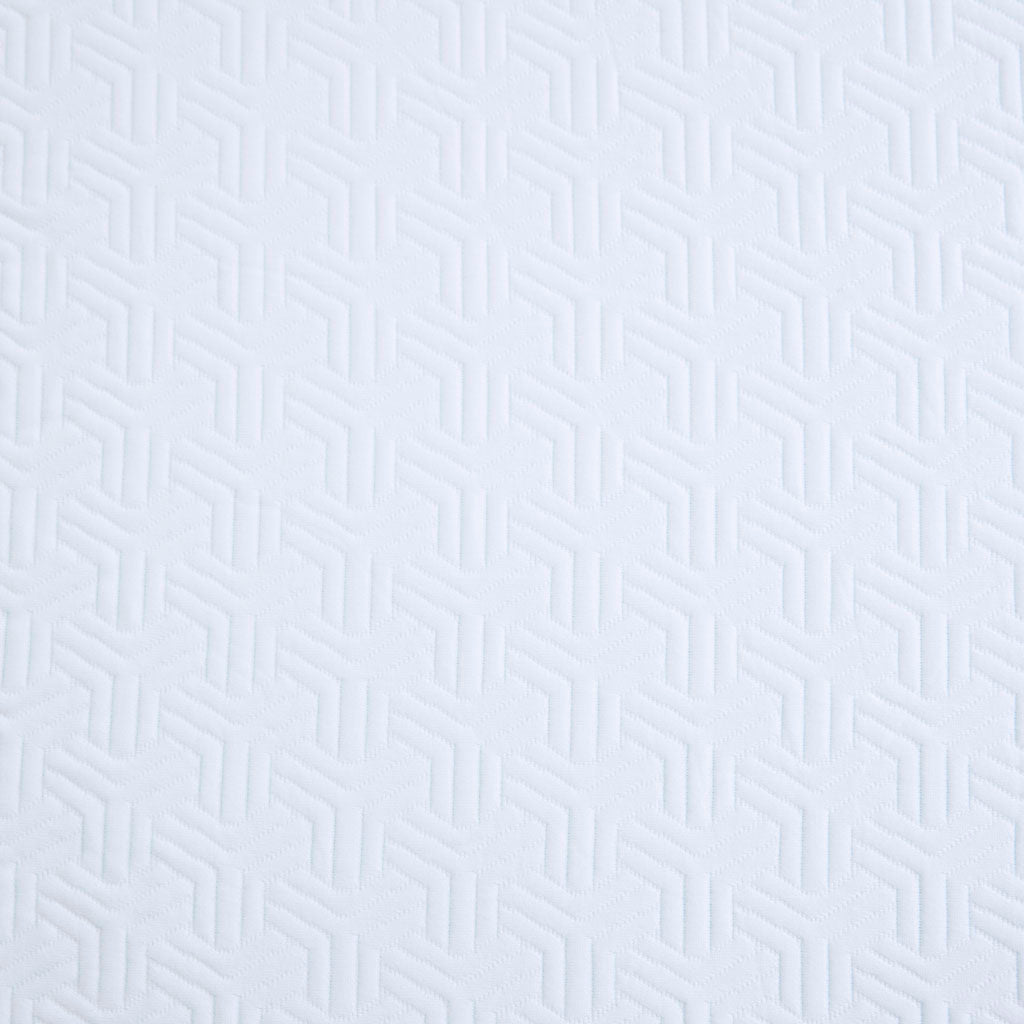 Mattress Topper White Polyester