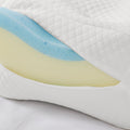 Knee Pillow White Foam