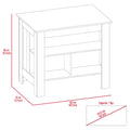 Brookvale 8 Shelf 2 Door 2 Piece Kitchen Set, Kitchen Island And Pantry Cabinet Dark Brown Brown Mdf
