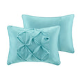 Boho Comforter Set With Bed Sheets Twin Aqua Polyester