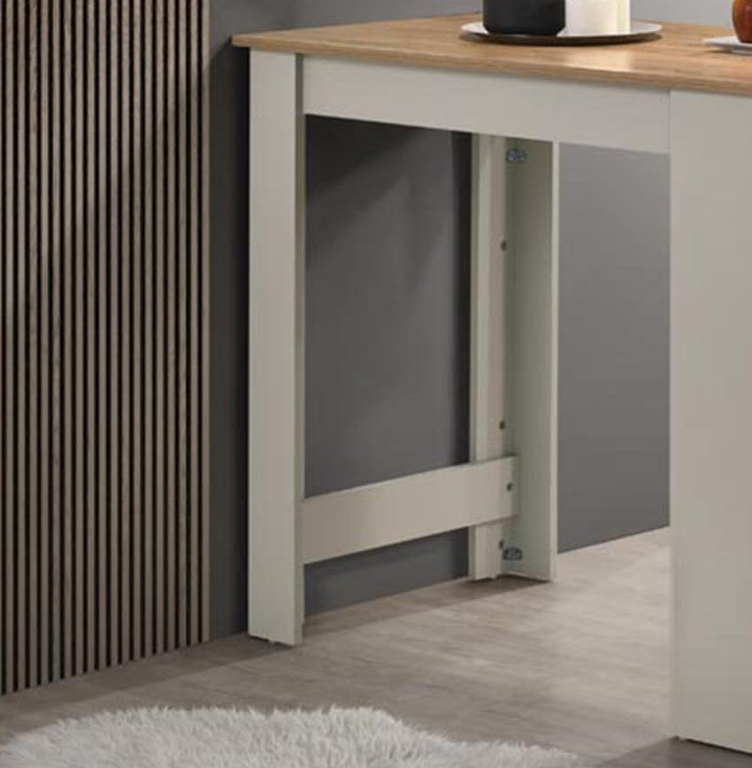 Alonzo 47" Light Gray Small Space Counter Height Dining Table With Cabinet And Drawer Storage Light Gray Solid Wood Mdf