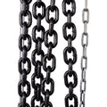 Chain Hoist 4400Lbs 2T Capacity 10Ft With 2 Heavy Duty Hooks,Manual Chain Hoist Steel Construction,Black Black Steel