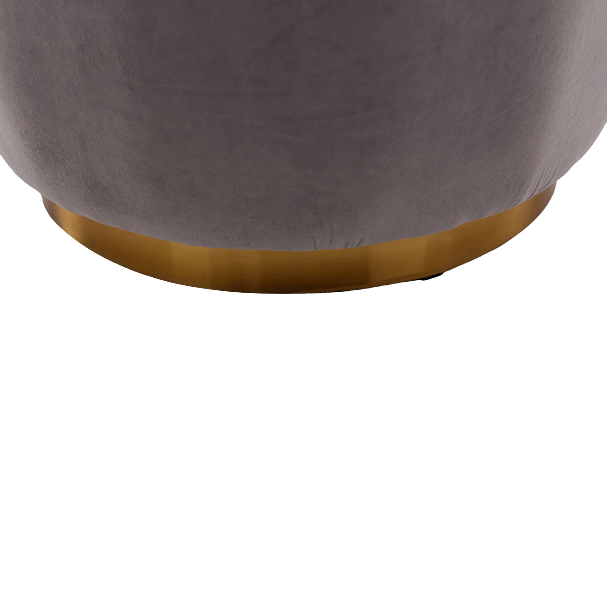 Coolmore 360 Degree Swivel Cuddle Barrel Accent Sofa Chairs, Round Armchairs With Wide Upholstered, Fluffy Velvet Fabric Chair For Living Room, Bedroom, Office, Waiting Rooms Gray Foam Velvet