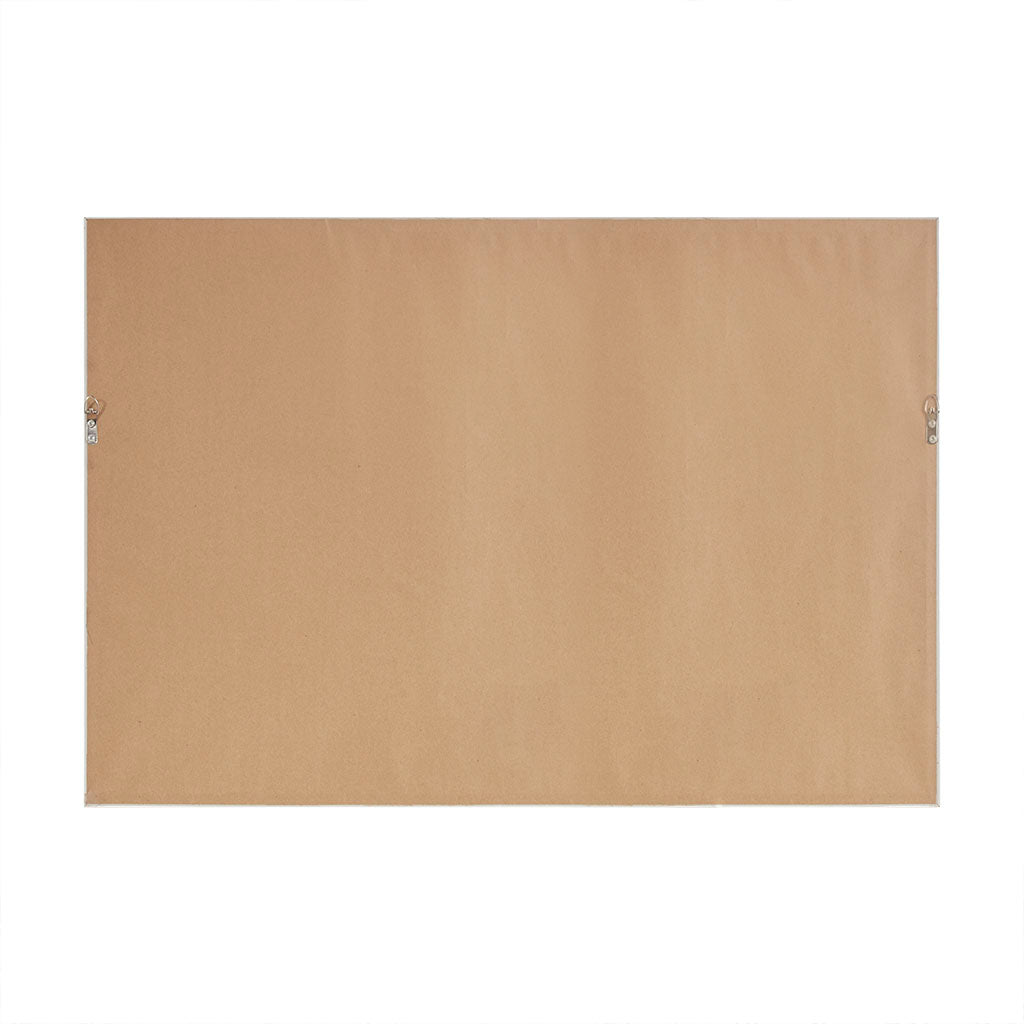Abstract Landscape Framed Canvas Wall Art Multi Mdf