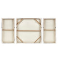 Triptych 3 Piece Canvas Wall Art Set Multi Mdf