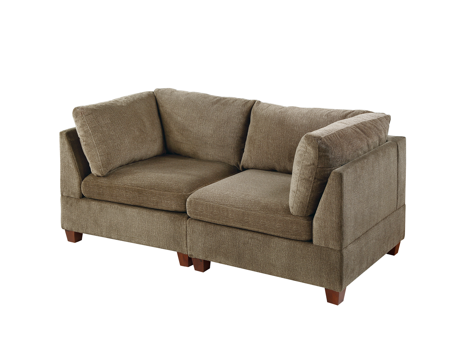 Modular Set 2Pc In Tan Tan Chenille