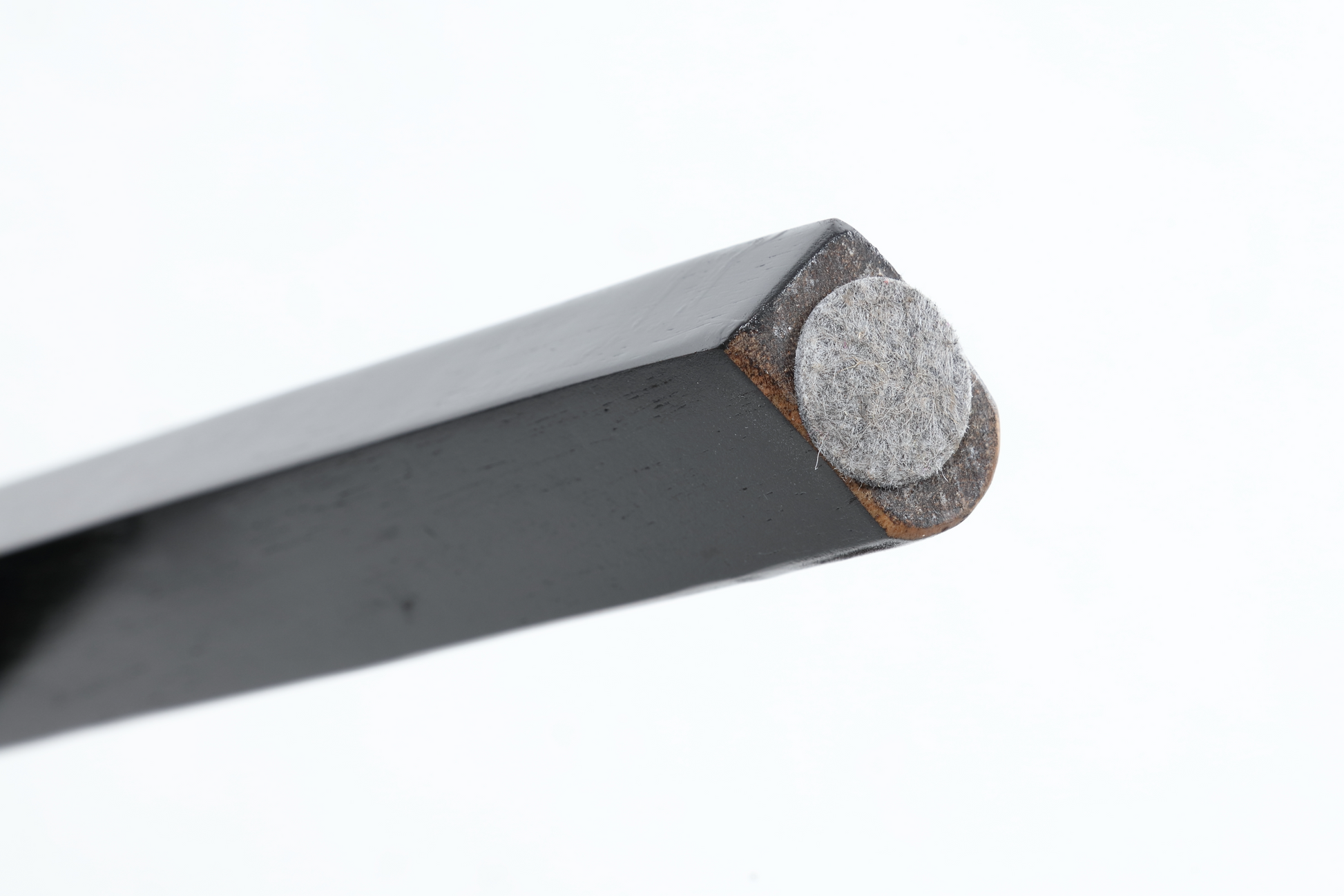 Hengming Saddle Leather Woven Bar Chair With Solid Wood Legs, Suitable For Living Room, Kitchen And Other Leisure Areas Black Pvc