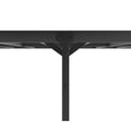 Metal Platform Bed Frame With Headboard, Sturdy Metal Frame, No Box Spring Needed King King Black Metal