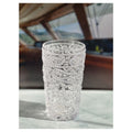 Paisley Acrylic Glasses Drinking Set Of 4 Hi Ball 17Oz , Plastic Drinking Glasses, Bpa Free Cocktail Glasses, Drinkware Set, Drinking Water Glasses Clear Acrylic