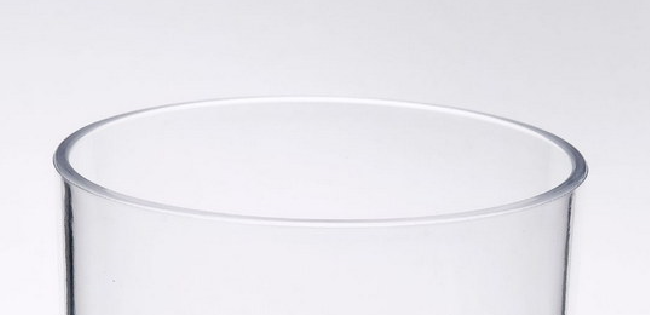 Oval Halo Tritan Glasses Drinking Set Of 4 Hi Ball 15Oz , Plastic Drinking Glasses, Bpa Free Cocktail Glasses, Drinkware Set, Plastic Water Tumblers Clear Glass