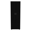 2 Piece Bedroom Set, London Armoire Capri Three Drawer Dresser, Black Black Particle Board Particle Board