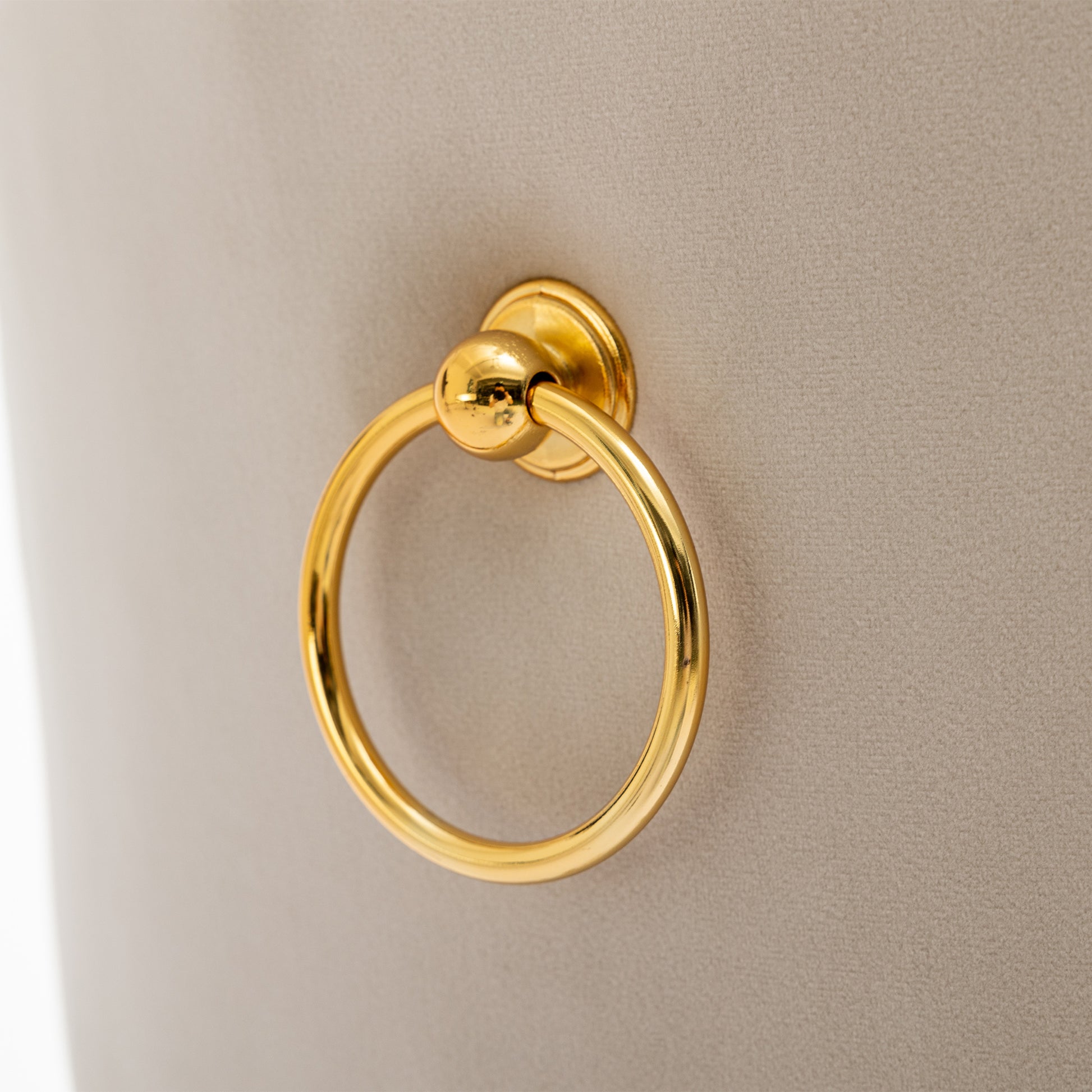 Coolmore Counter Height Bar Stools Set Of 2 For Kitchen Counter Solid Wood Legs With A Fixed Height Of 360 Degrees Beige Velvet