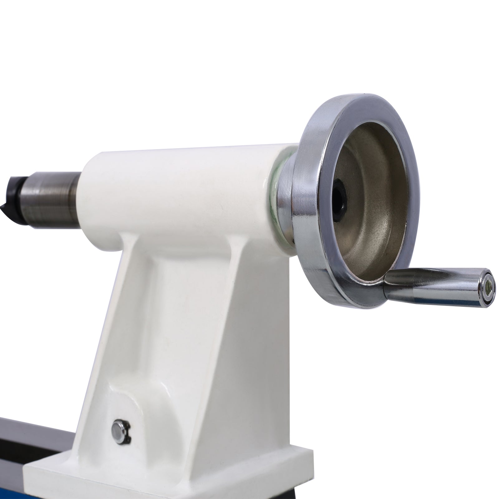 Benchtop Wood Lathe 10" X 18" Wood Lathe Machine 5 Variable Speeds 500 750 1150 1800 3200Rpm Mini Wood Turning Lathe For Woodworking 1 2Hp Multifunctional Power Wood Lathe Gray Steel