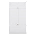 Hall Tree With Storage Shoe Bench For Entryway And Hallway, 4 In 1 Design Coat Racks With 4 Hooks For Living Room, White White Mdf