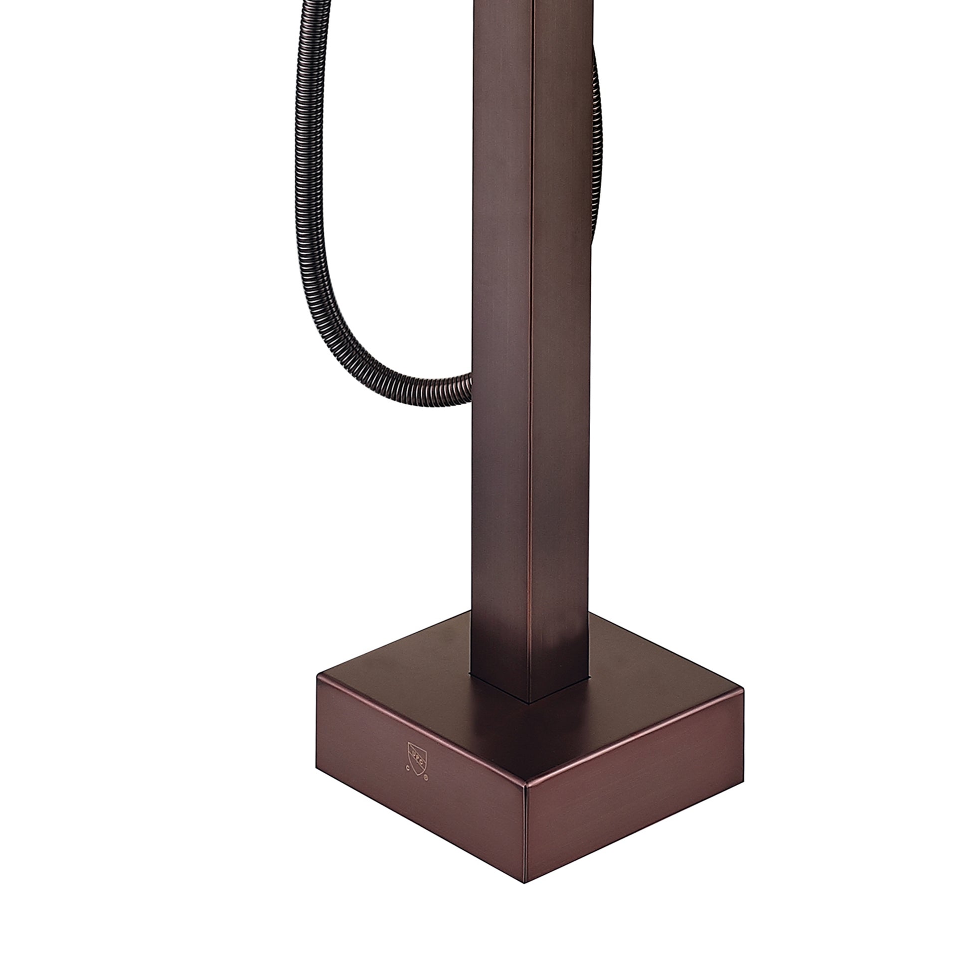 Freestanding Bathtub Faucet With Hand Shower Oil Rubbed Bronze Metal