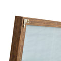3Rd Generation Packaging Upgrade Brown Solid Wood Frame Full Length Mirror, Dressing Mirror, Bedroom Porch, Decorative Mirror, Clothing Store, Floor Standing Large Mirror. 58