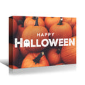 1Pcs Drop Ping Framed Canvas Wall Art Decor Painting For Halloween, Pumpkin Painting For Halloween Gift, Decoration For Halloween Living Room, Bedroom Decor 3624In Thickness 1.5Inch Rectangle Framed Multicolor Halloween Oversized 41In Canvas Cultures And