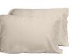 Premium Silky Soft 100% Tencel Lyocell Derived From Eucalyptus 4 Piece Sheet Set, Oeko Tex Certified, Queen Linen Light Khaki Beige Eucalyptus