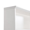 Wide Design Hall Tree With Storage Bench, Minimalist Shoe Cabinet With Cube Storage & Shelves, Multifunctional Coat Rack With 8 Hooks For Entryways, Mudroom, White White Primary Living Space