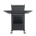 Propane Grill 3 Burner Barbecue Grill Stainless Steel Gas Grill With Side Burner, 37,000 Btu Outdoor Cooking, Patio, Garden Barbecue Grill, Black And Silver Silver Stainless Steel