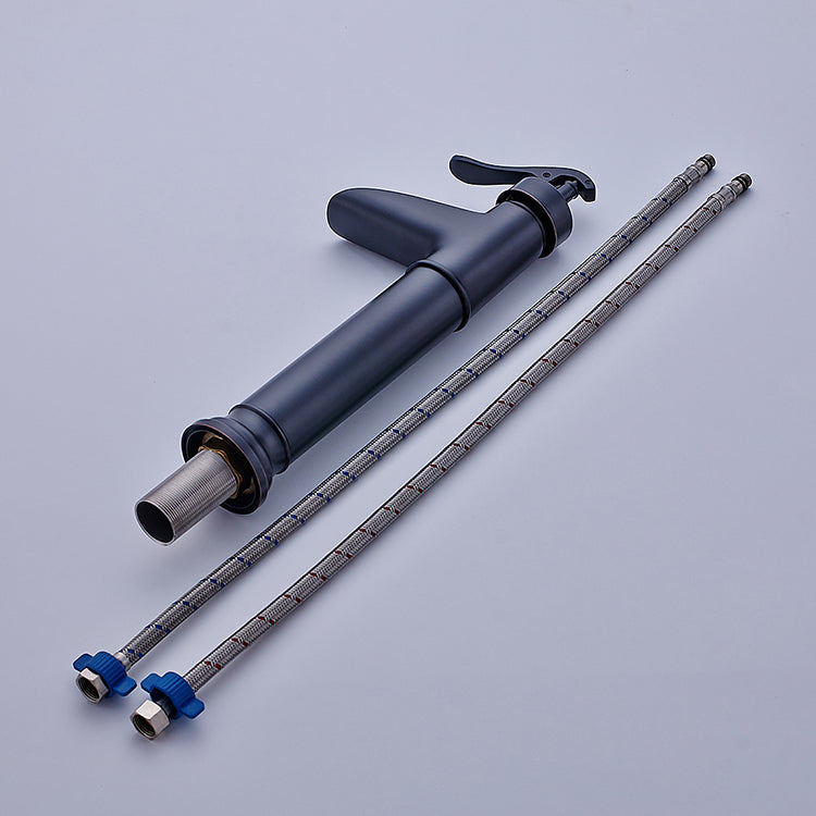 Modern Contemporary Orb Bathroom Ceramic Hot Cold Water Mixer Tap Faucet Mixer Basin Faucet,Metered Faucets Bathroom Handleless Elongated One Oil Rubbed Bronze Side Sprayer Deck Mounted Cartridge Valve Single Hole Faucets Bronze Classic 1 Hole Faucets