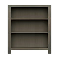 Joshua Creek 36 Inch High 3 Shelf Bookcase, No Assembly Required, Barnwood Finish 2 Or Less Brown Brown Office Closed Back Rustic,Transitional Alder Solid Wood