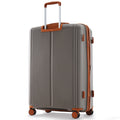 Luggage Sets 3 Piece Suitcase Set 20 24 28 With Usb Port,Carry On Luggage Airline Approved,Pp Lightweight Suitcase With Spinner Wheels, Brown Brown Polypropylene
