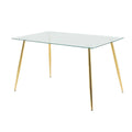 Modern Kitchen Glass Dining Table 51
