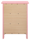 Daniel G1304 N Nightstandpink Pink Particle Board