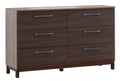 Magnolia G1400 D Dressergray Brown Gray Particle Board