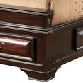 Lavita G8875A Qb Queen Storage Bedcappuccino Beige Particle Board