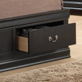 Louis Phillipe G3150B Qsb Queen Storage Bedblack Black Particle Board