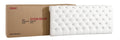 Maxx G1938 Qb Up Tufted Upholstered Bedwhite White Foam Pu