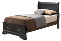 Louis Phillipe G3150D Tsb2 Twin Storage Bedblack Black Particle Board