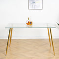 Modern Kitchen Glass Dining Table 51
