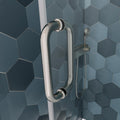 Glass Shower Door, Sliding Door, With 5 16
