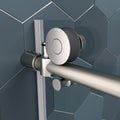 Glass Shower Door, Sliding Door, With 5 16