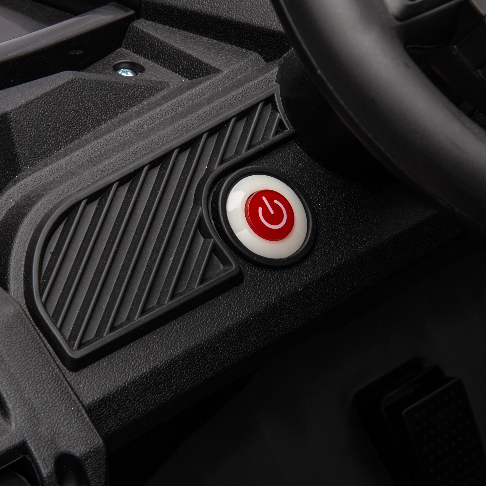 24V Ride On Xxl Utv Car For Kid,2Seater With Two Safety Belts, Side By Side 4X4 Ride On Off Road Truck With Parent Remote Control, Battery Powered Electric Car W High Low Speed, Two Safety Belts. Black Polyethylene