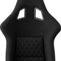 Racing Seat Black Fiberglass