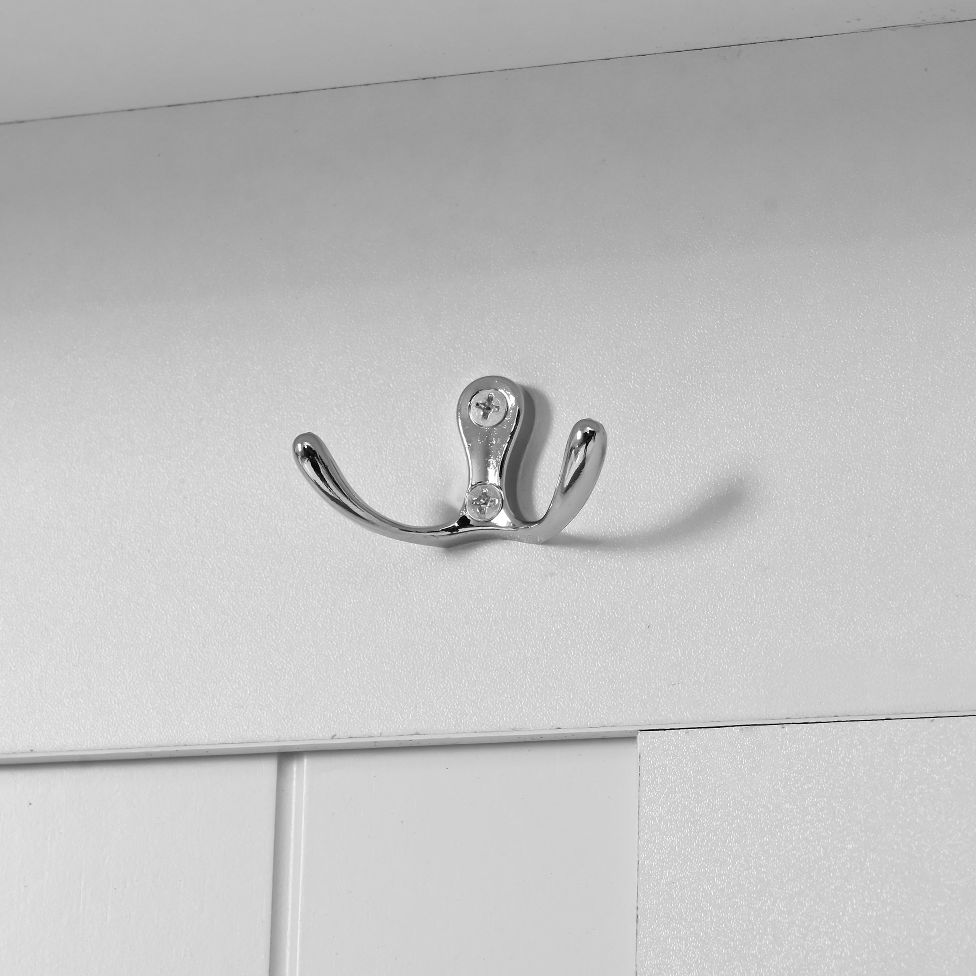 4 In 1 Entryway Bench With Coat Rack, Cushion And 4 Sturdy Hooks, 47.2'' Wide Hall Tree With Storage Bench For Hallway, Entryway, Living Room White Mdf