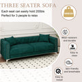 Sofa Includes 2 Pillows, 83