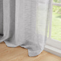 Dual Colored Curtain Panel Only 1 Pc Panel Grey White Polyester