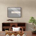 40 X 30 Inch Wall Mirror, Aluminum Frame Rectangular Wall Mirrors Decorative Mirror, 5 Layer Float Technology Mirror For Home Decor, Bathroom, Corner Hangs Horizontal Vertical Black Mdf
