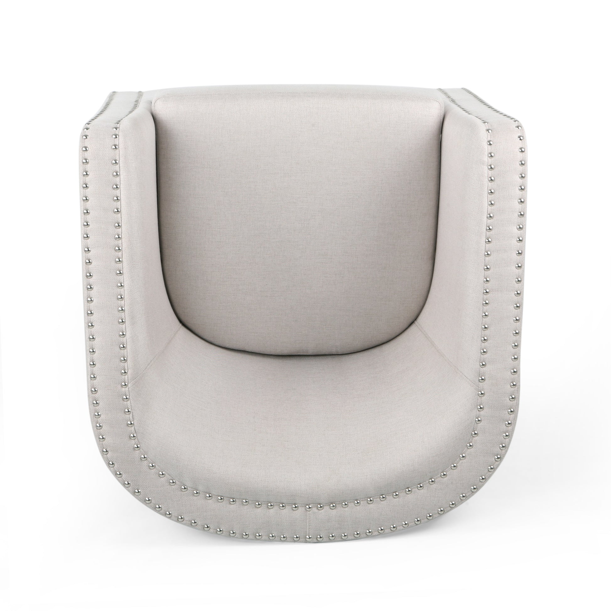 Swivel Chair Wheat Fabric