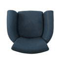 Club Chair Navy Blue Fabric